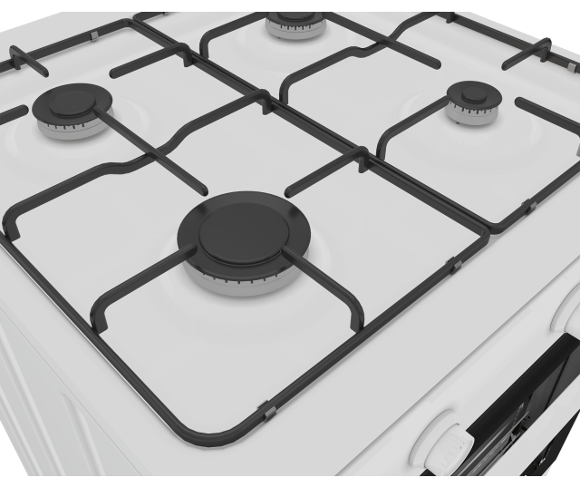 Beko FBM6202W NL vrijstaand fornuis - wit