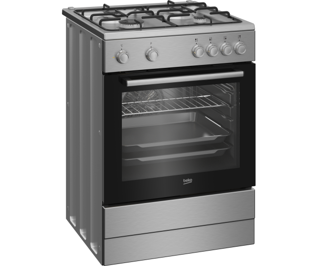 Beko FBM6202X NL vrijstaand fornuis - roestvrijstaal
