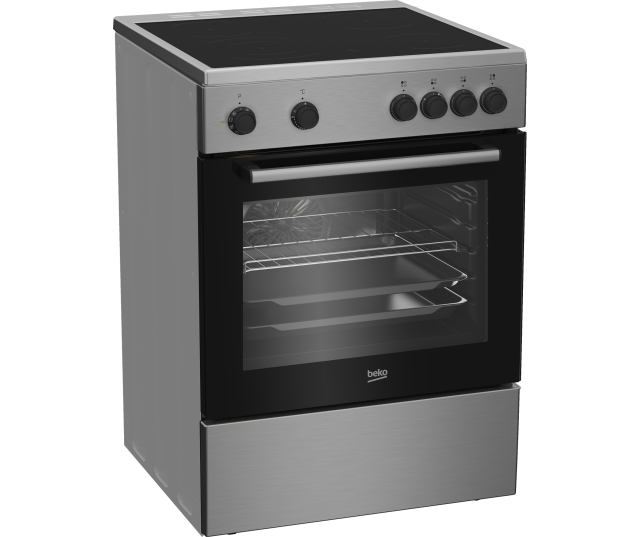 Beko FBM6701X fornuis keramisch