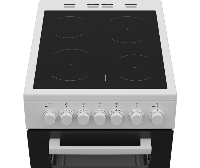 Beko FSM57100GW vrijstaand fornuis - wit