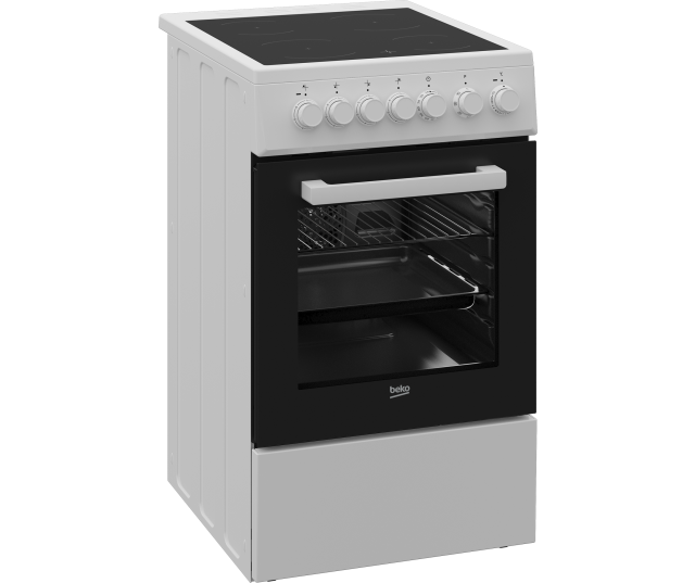 Beko FSM57100GW vrijstaand fornuis - wit