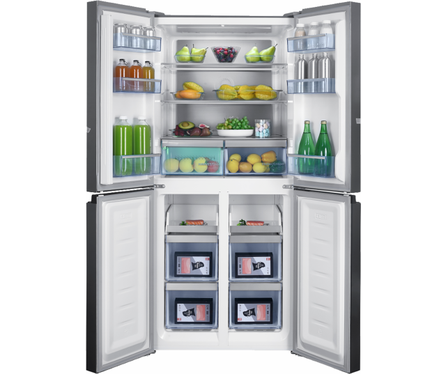 Beko GNO46623MXPN vrijstaand side-by-side koelkast - roestvrijstaal