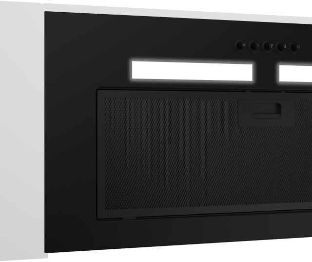 Beko HNU61425B afzuigkap geintegreerd