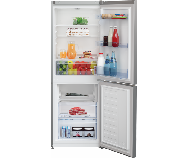 Beko RCSA240K40SN vrijstaand koelkast - rvs-look
