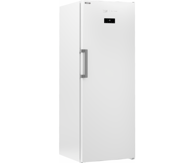 BEKO RFNE448E41W rechtop vrieskast met LED-display en touchscreen