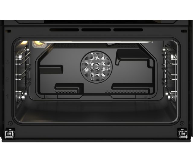 Beko BBCW13400DX inbouw oven met magnetron - zwart