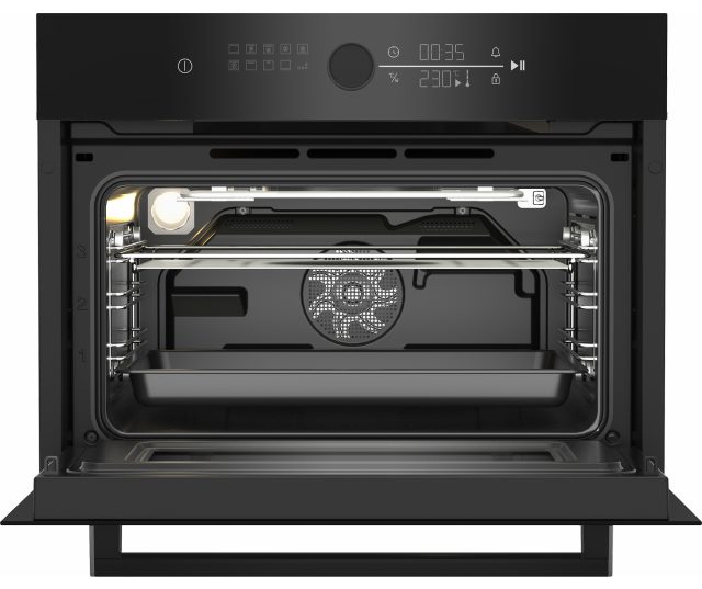 Beko BBCW17400B inbouw oven met magnetron - zwart