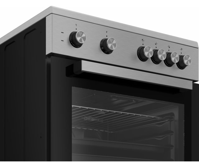 Beko FSM67010GX vrijstaand fornuis - roestvrijstaal