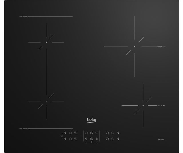 BEKO kookplaat inbouw inductie HII64200SFMT