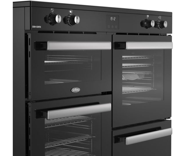 Inhoud van de ovens: 64L, 60L, 33L – Belling COOKCENTRE BLK