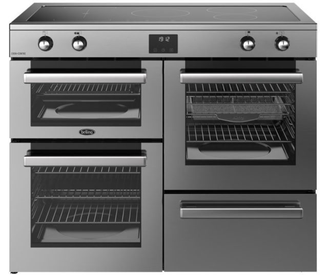 BELLING fornuis inductie COOKCENTRE 110EI STA