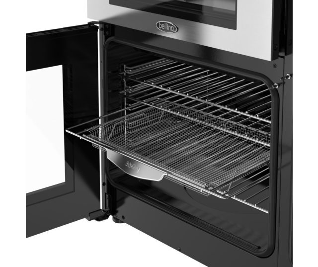 Belling COOKCENTRE 90DF STA gasfornuis met hoge prestaties en onderhoudsvriendelijke emaille binnenkant