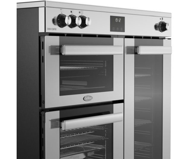 Belling COOKCENTRE 90Ei STA veelzijdig fornuis met grill, hetelucht en sudderfunctie