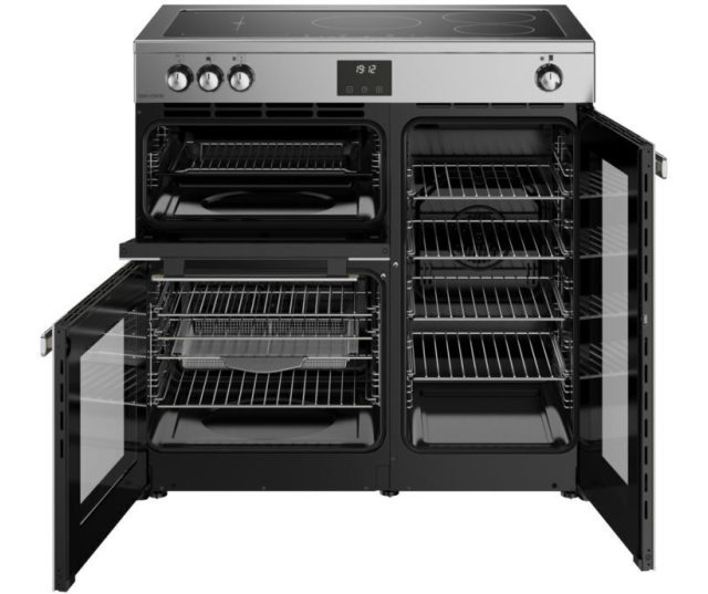 Belling COOKCENTRE 90Ei STA drie ovens met diverse kookfuncties en verlichting