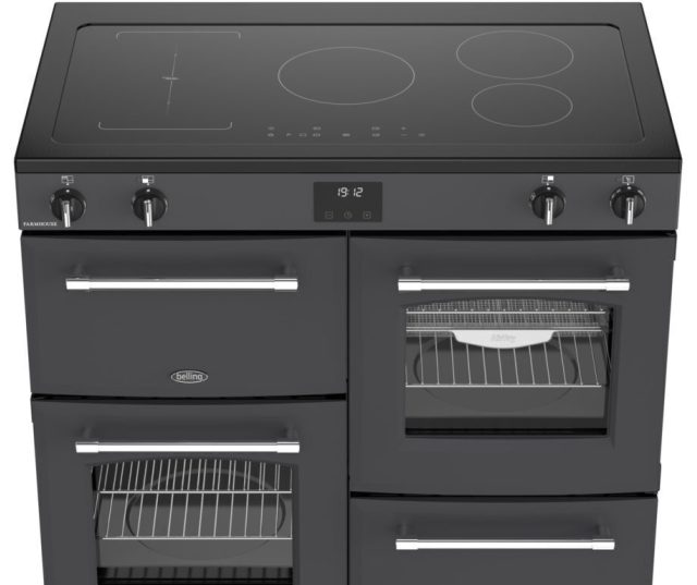Inductiekookplaat Belling FARMHOUSE 100Ei ANT met 5 zones en bridgefunctie