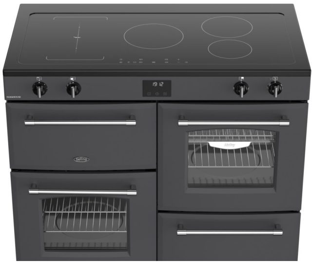 Inductiekookplaat met 5 zones van de Belling FARMHOUSE 110Ei ANT