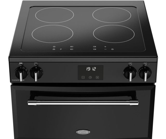 nductiekookplaat met vier kookzones – Belling FARMHOUSE 60Ei BLK