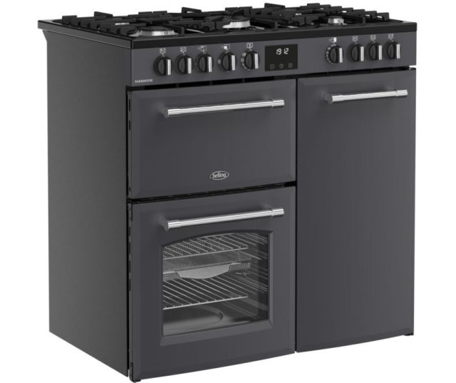 gasfornuis met klassieke uitstraling en moderne technologie – model FARMHOUSE 90DF ANT