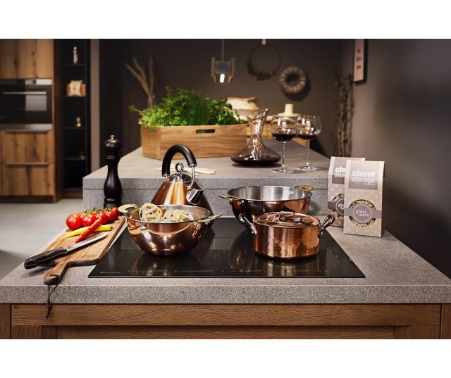 Benthaus Achat inbouw inductie kookplaat - 80 cm. breed
