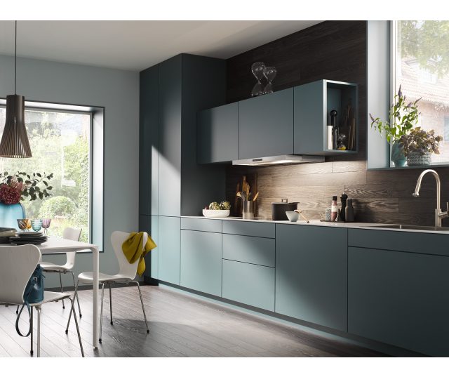 BEH 60 FLT vlakscherm afzuigkap - 60 cm. breed