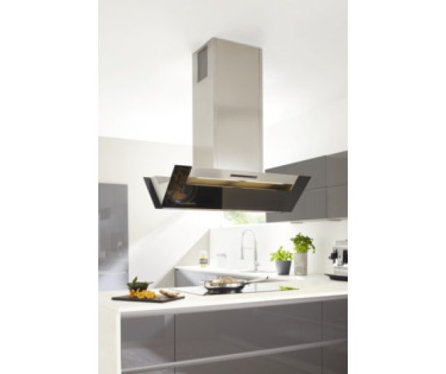 Berbel BIH 110 EG zwart eiland afzuigkap