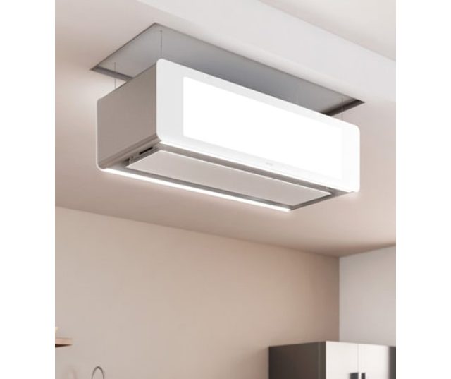 Berbel BIH 115 SKC eiland afzuigkap - zilver metallic