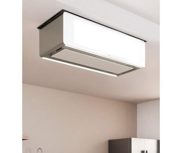 Berbel BIH 115 SKC eiland afzuigkap - zilver metallic