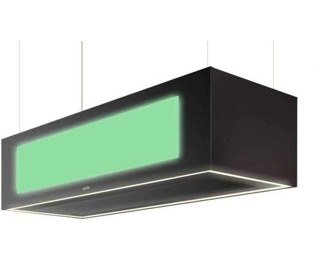 Berbel BIH 115 SKE-L zwart eiland afzuigkap