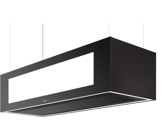BERBEL afzuigkap eiland BIH 115 SKE-L ZWART