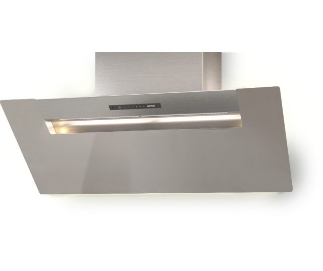 Berbel BKH 90 EG-2 zilver metallic wand afzuigkap