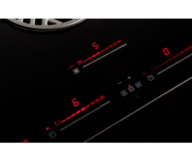 Bertazzoni PROCH94I1EGIT Air-Tec inductie fornuis met afzuiging (kookveldafzuiging) - geel