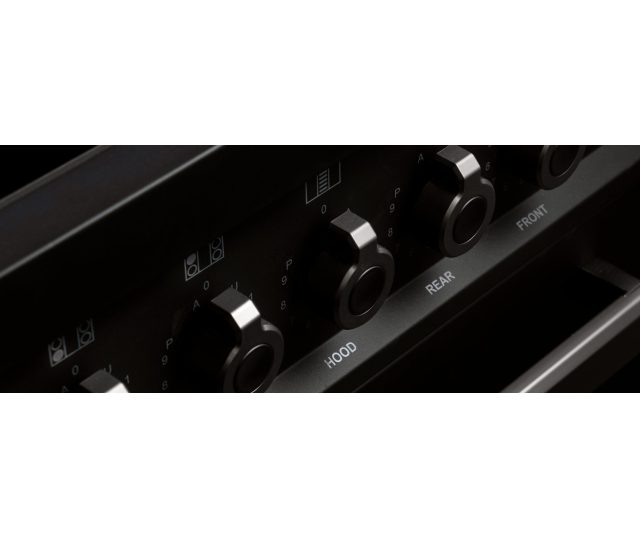Bertazzoni PROCH94I1EGIT Air-Tec inductie fornuis met afzuiging (kookveldafzuiging) - geel
