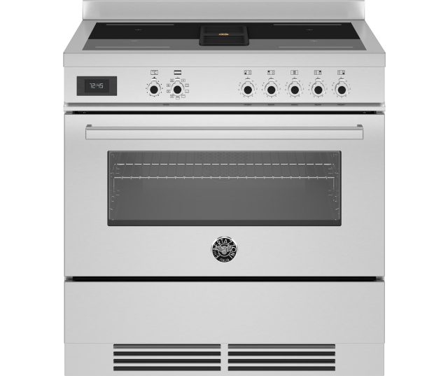 Bertazzoni PROCH94I1EXT Air-Tecinductie fornuis met afzuiging outlet