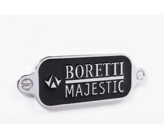 De Boretti MBI90AN behoort tot de Majestic serie. Deze serie is klassiek vormgegeven, 70 cm. diep en uitgevoerd met een zuinige en snelle oven.