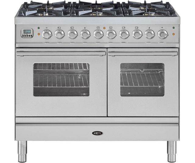 Boretti VP104IXDF fornuis roestvrijstaal