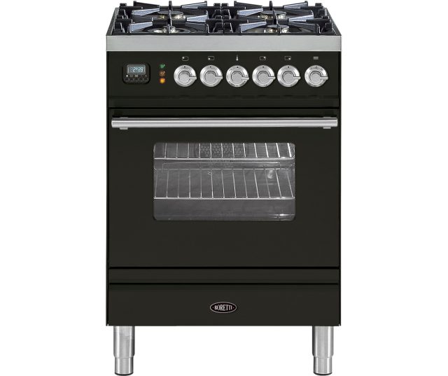 Boretti VP64ANG fornuis gasoven antraciet
