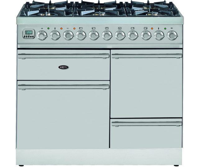 Boretti VX104IX fornuis roestvrijstaal
