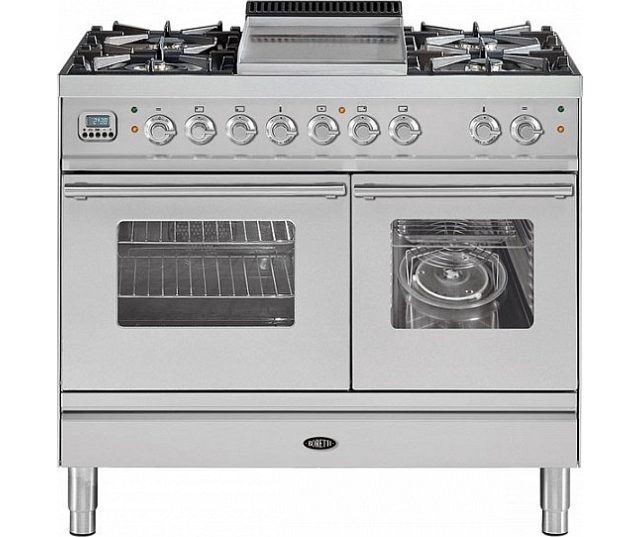 Boretti VFP104MIX fornuis met magnetron