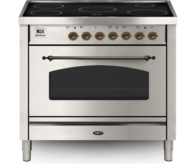 Boretti VPNIO93IX inductie rvs fornuis