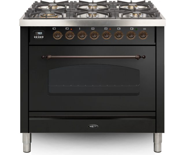 Boretti VPNO96AN antraciet fornuis