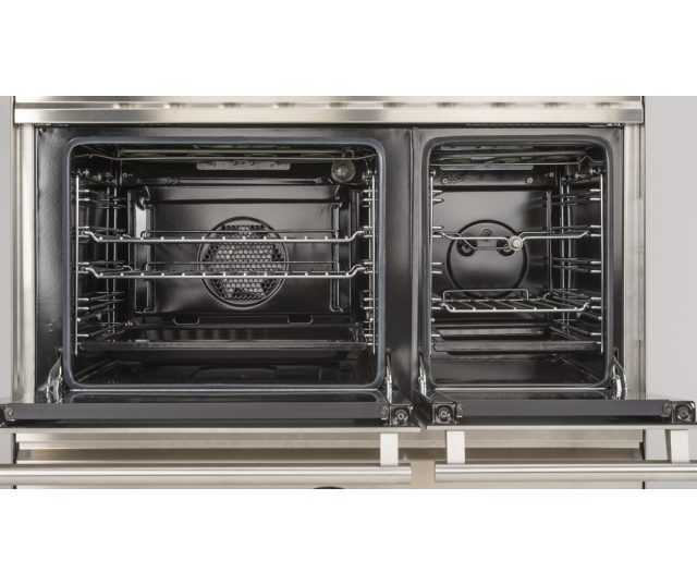 De beide ovens van de Boretti VT946IX kunnen apart of tegelijkertijd gebruikt worden