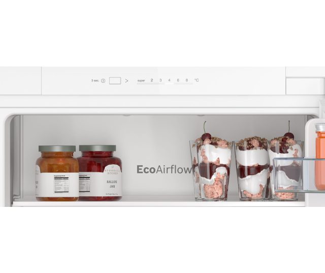Bosch KIR31NSE0 inbouw koelkast - nis 103 cm. - sleepdeur