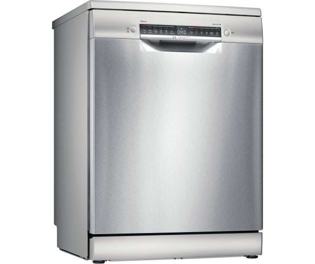 Bosch SMS4HKI02E vrijstaande vaatwasser - rvs-look