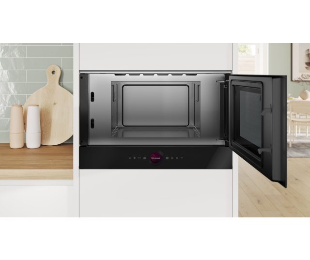 Bosch BFR7221B1 inbouw magnetron - zwart