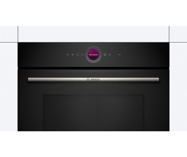 Bosch CEG732XB1 inbouw magnetron met grill - zwart