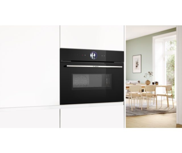 Bosch CMG7361B2 inbouw oven met magnetron - zwart