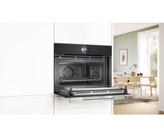 Bosch CMG7761B1 inbouw oven met magnetron - zwart