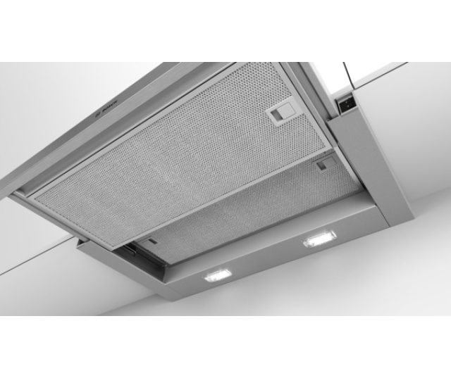 Bosch DFM064W54 vlakscherm afzuigkap - rvs-look - 60 cm. breed