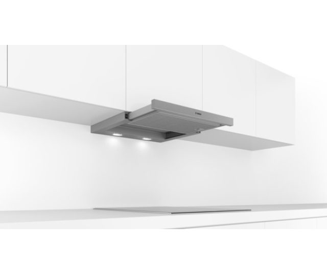 Bosch DFM064W54 vlakscherm afzuigkap - rvs-look - 60 cm. breed