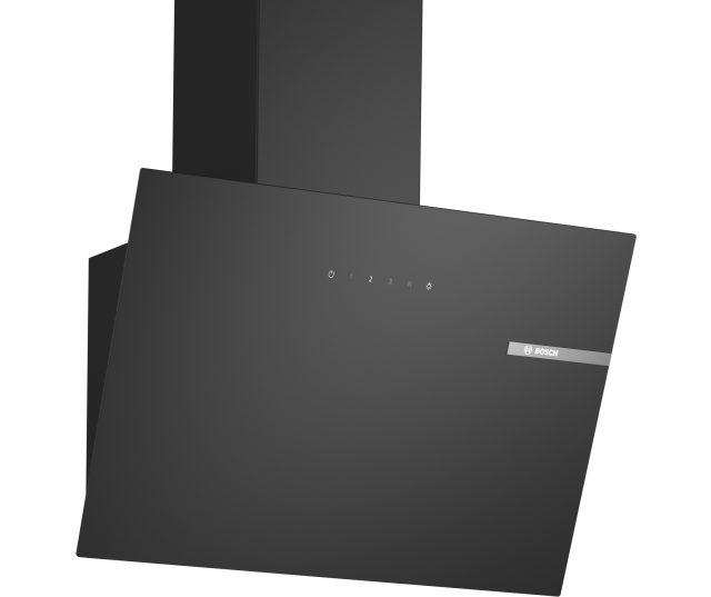 BOSCH afzuigkap wand zwart DWK65DK60